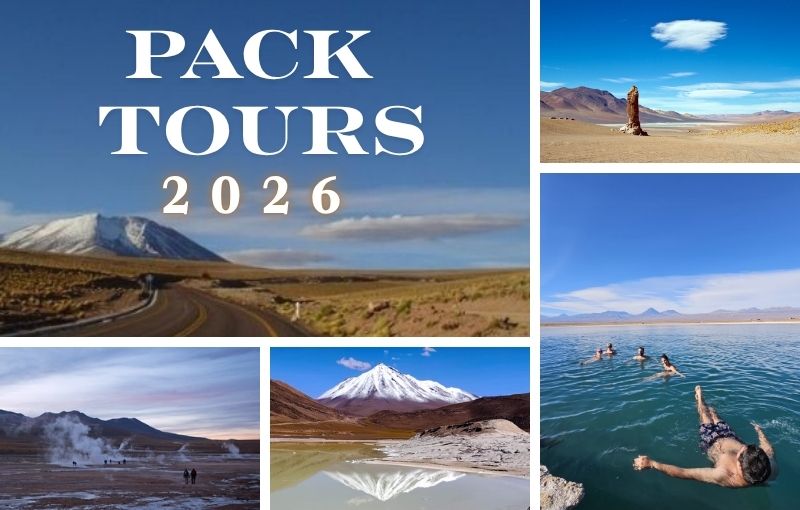 Pack Tours en San Pedro de Atacama chile 2026