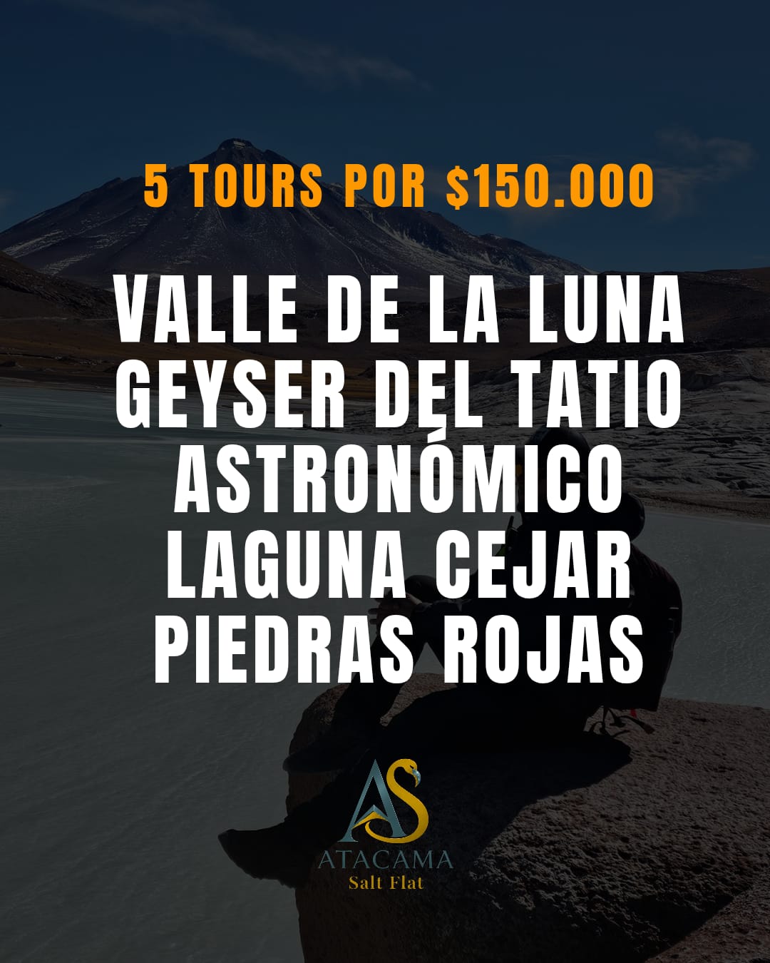 Pack Tours 5 Tours $15.0000